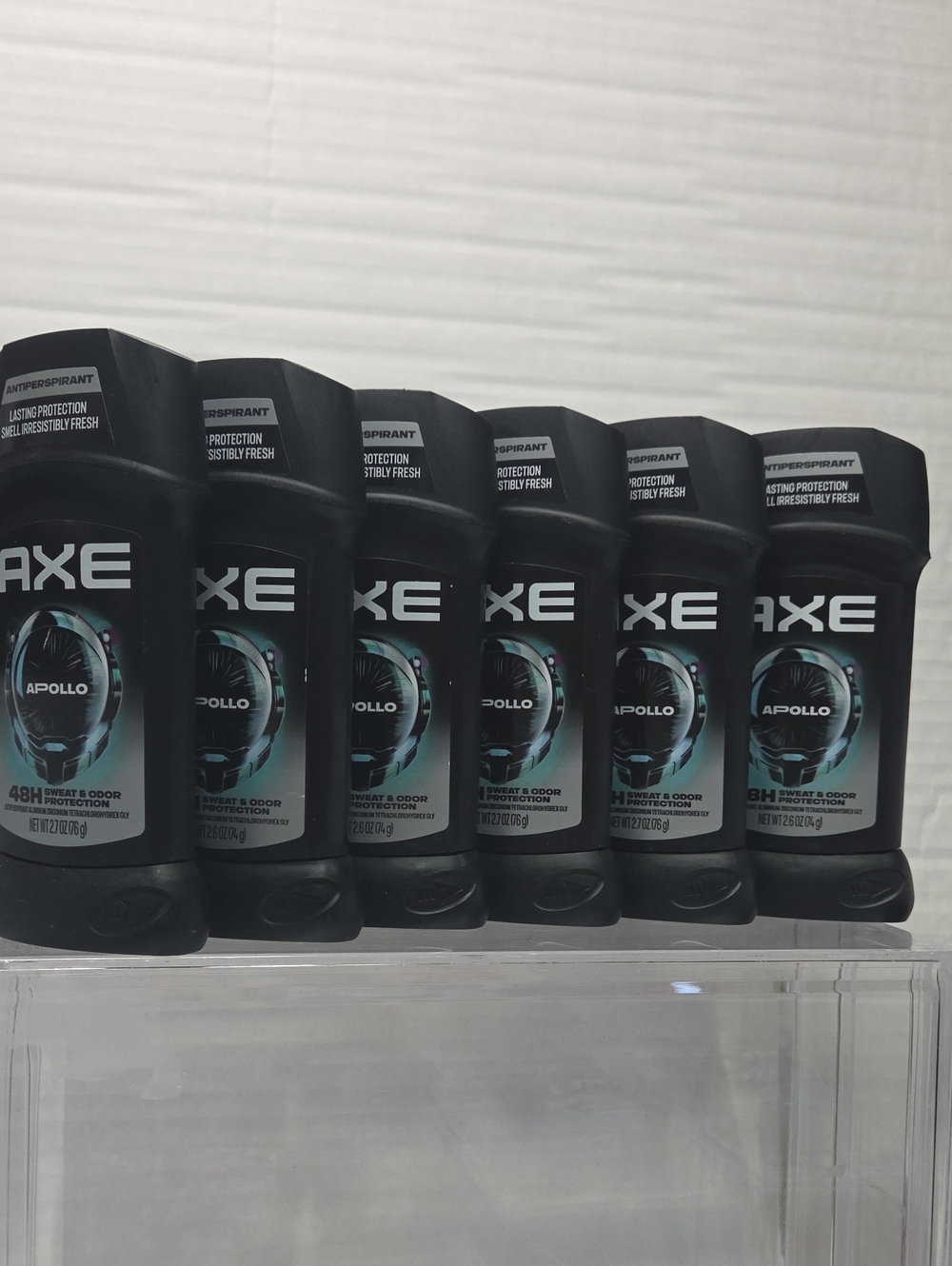 6 AXE Apollo Men's Antiperspirant Deodorant Stick - Apollo